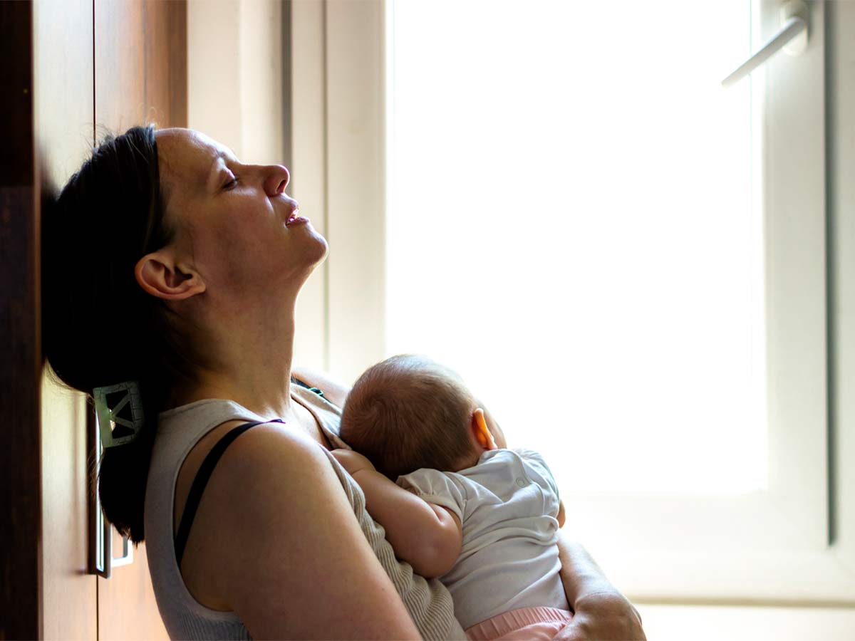 Illuminate Counselling North Vancouver, BC woman with baby