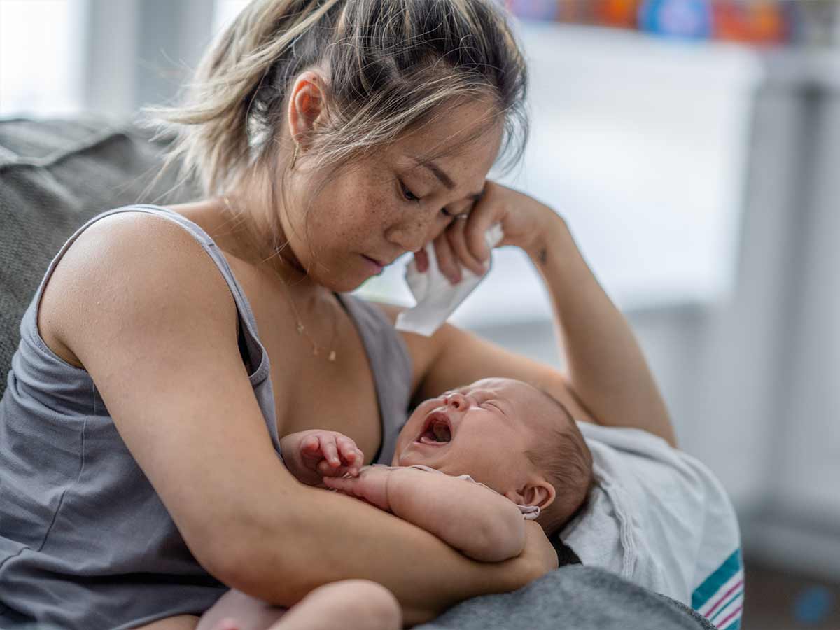 Illuminate Counselling North Vancouver, BC woman with baby