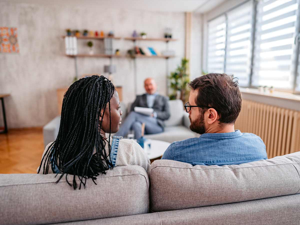 Illuminate Counselling North Vancouver, BC couple in therapy